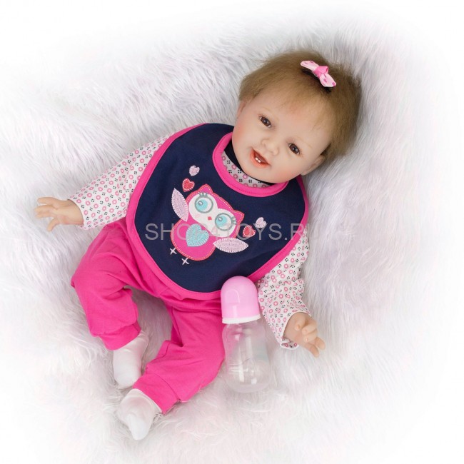 Реборн девочка с зубками Сильвия