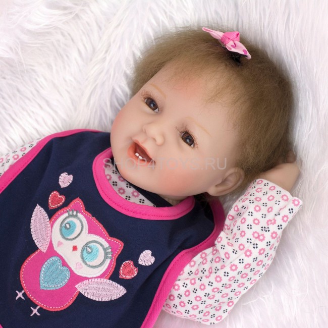 Реборн девочка с зубками Сильвия