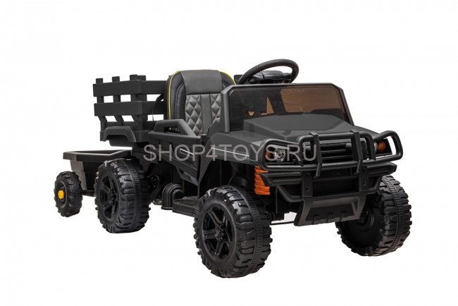 Детский электромобиль Bettyma квадроцикл с прицепом 2WD 12V - BDM0926-BLACK Детский электромобиль Bettyma квадроцикл с прицепом 2WD 12V - BDM0926-BLACK