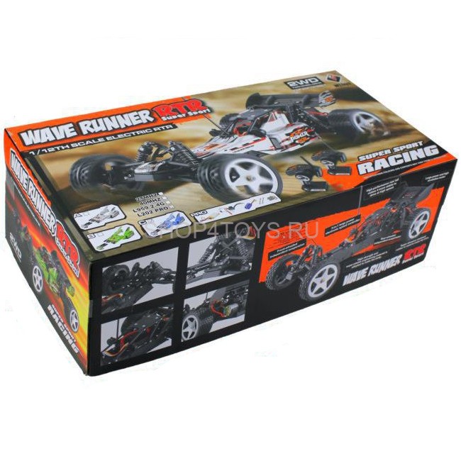 Радиоуправляемая багги WLtoys Wave Runner L202 1:12 2WD 2.4GHz - L202