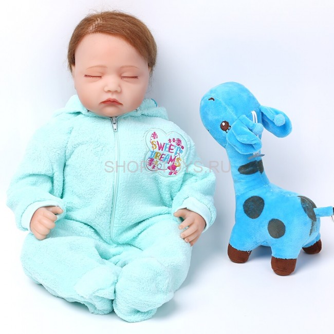 Реборн спящий мальчик Костик