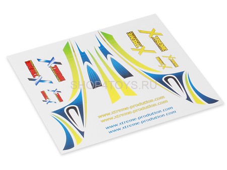 Наклейки для кабины Xtreme Color - ESK010-CS