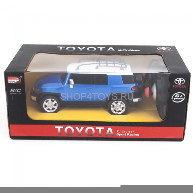 Радиоуправляемая машина Toyota FJ Cruiser Blue 1:24 - 27055-B Радиоуправляемая машина Toyota FJ Cruiser Blue 1:24 - 27055-B