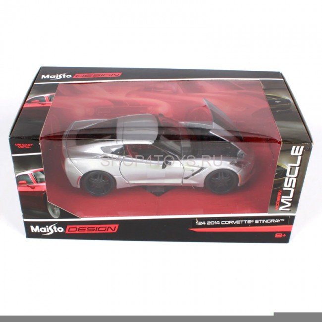 Металлическая модель Maisto Chevrolet Corvette Stingray 2014 1:24 - 31021