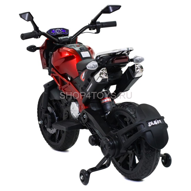 Детский электромотоцикл Harley Davidson (12V, EVA, ручка газа) - DLS01-SP-RED Детский электромотоцикл Harley Davidson (12V, EVA, ручка газа) - DLS01-SP-RED