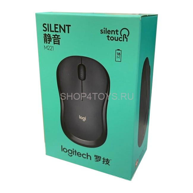 Беспроводная мышь Logitech M221 Silent Pink - 910-006091 Беспроводная мышь Logitech M221 Silent Pink - 910-006091