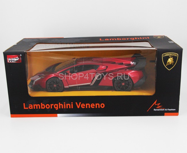 Радиоуправляемая машина MZ Lamborghini Veneno Red 1:14 - 2289J Радиоуправляемая машина MZ Lamborghini Veneno Red 1:14 - 2289J
