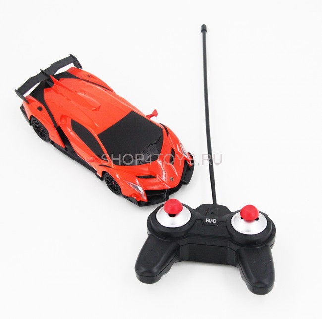 Радиоуправляемая машина MZ Lamborghini Veneno Orange 1:24 - 27043 Радиоуправляемая машина MZ Lamborghini Veneno Orange 1:24 - 27043