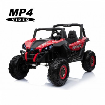 Двухместный полноприводный электромобиль Red Spider UTV-MX Buggy 12V MP4 - XMX603-RED-PAINT-MP4 Двухместный полноприводный электромобиль Red Spider UTV-MX Buggy 12V MP4 - XMX603-RED-PAINT-MP4