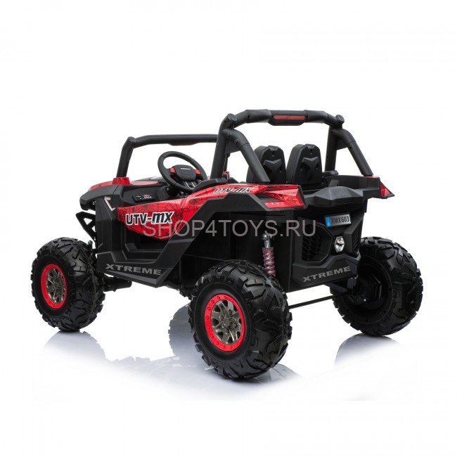 Двухместный полноприводный электромобиль Red Spider UTV-MX Buggy 12V MP4 - XMX603-RED-PAINT-MP4 Двухместный полноприводный электромобиль Red Spider UTV-MX Buggy 12V MP4 - XMX603-RED-PAINT-MP4