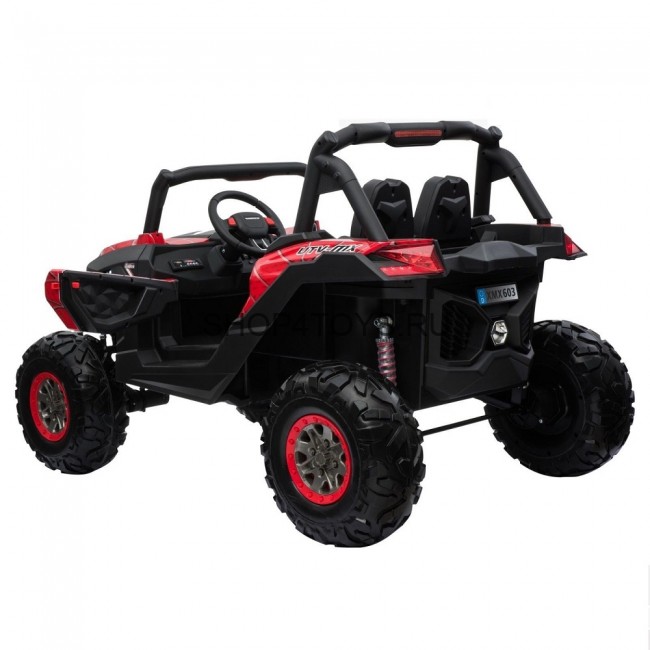 Двухместный полноприводный электромобиль Red Spider UTV-MX Buggy 12V MP4 - XMX603-RED-PAINT-MP4 Двухместный полноприводный электромобиль Red Spider UTV-MX Buggy 12V MP4 - XMX603-RED-PAINT-MP4