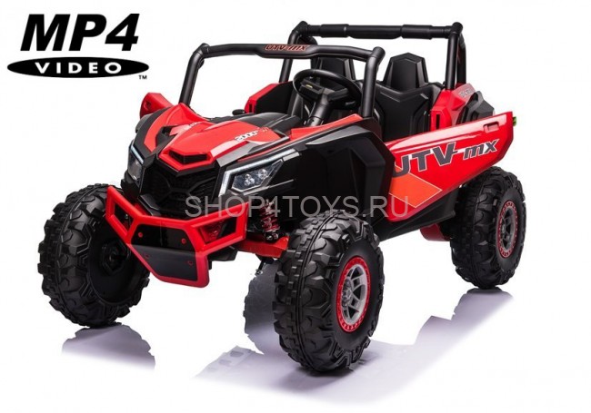 Детский электромобиль XMX Багги (красный, MP4, EVA, 4WD, 24V) - XMX613-4WD-24V-RED-MP4 Детский электромобиль XMX Багги (красный, MP4, EVA, 4WD, 24V) - XMX613-4WD-24V-RED-MP4