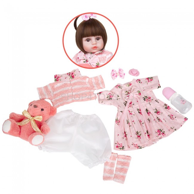 Реборн силиконовая Настасья