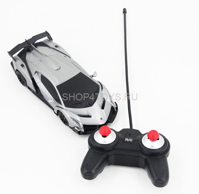 Радиоуправляемая машина MZ Lamborghini Veneno Silver 1:24 - 27043-S Радиоуправляемая машина MZ Lamborghini Veneno Silver 1:24 - 27043-S