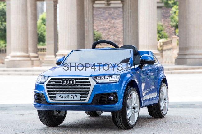 Детский электромобиль Audi Q7 LUXURY 2.4G - Blue - HL159-LUX-BL Детский электромобиль Audi Q7 LUXURY 2.4G - Blue - HL159-LUX-BL