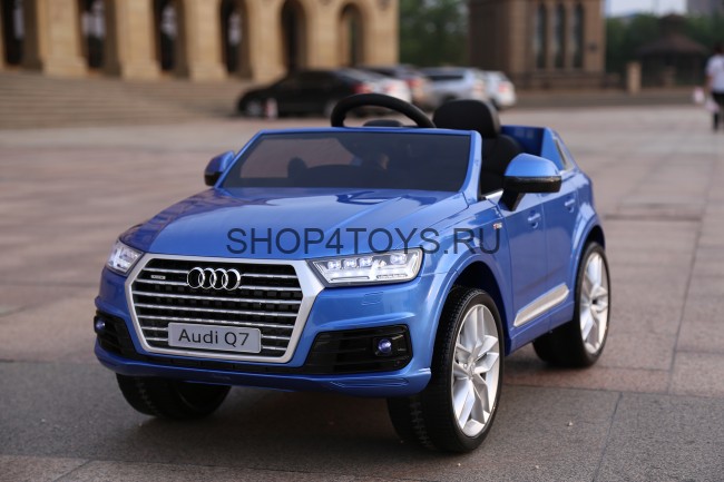 Детский электромобиль Audi Q7 LUXURY 2.4G - Blue - HL159-LUX-BL Детский электромобиль Audi Q7 LUXURY 2.4G - Blue - HL159-LUX-BL