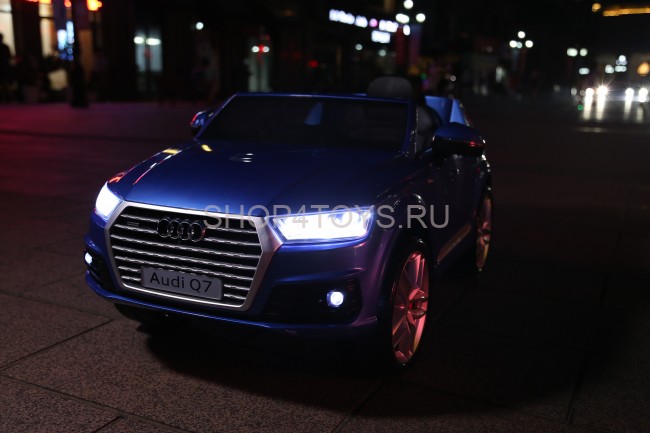 Детский электромобиль Audi Q7 LUXURY 2.4G - Blue - HL159-LUX-BL Детский электромобиль Audi Q7 LUXURY 2.4G - Blue - HL159-LUX-BL