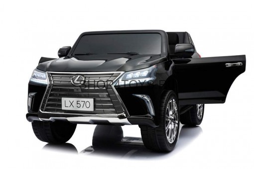 Детский электромобиль Lexus LX570 4WD MP3 - DK-LX570-BLACK-PAINT Детский электромобиль Lexus LX570 4WD MP3 - DK-LX570-BLACK-PAINT