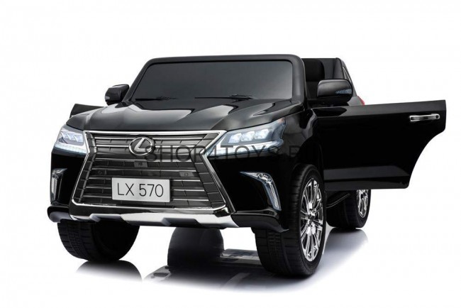 Детский электромобиль Lexus LX570 4WD MP3 - DK-LX570-BLACK-PAINT Детский электромобиль Lexus LX570 4WD MP3 - DK-LX570-BLACK-PAINT