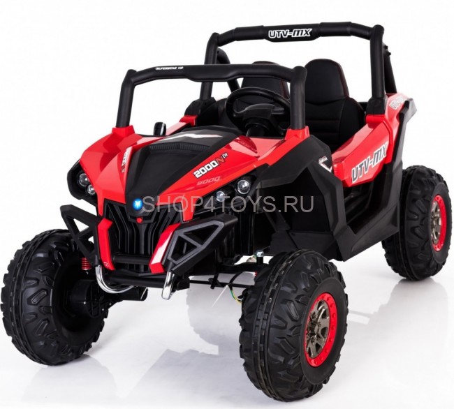 Двухместный полноприводный электромобиль Red UTV-MX Buggy 12V MP4 - XMX603-RED-MP4 Двухместный полноприводный электромобиль Red UTV-MX Buggy 12V MP4 - XMX603-RED-MP4