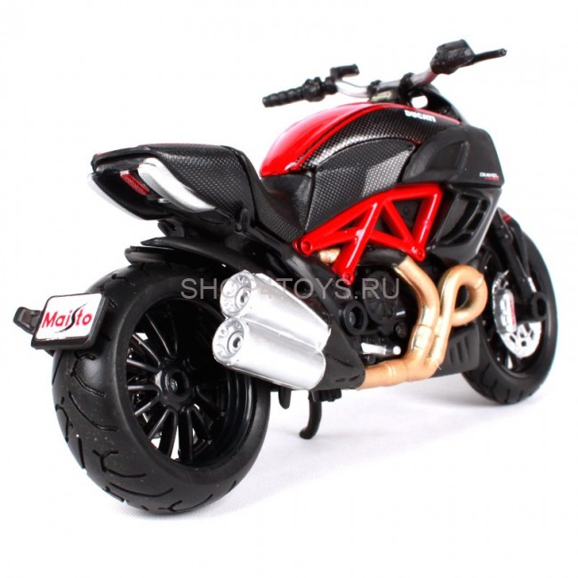 Металлическая модель Maisto Ducati Diavel Carbon 1:12 - 39196 Металлическая модель Maisto Ducati Diavel Carbon 1:12 - 39196