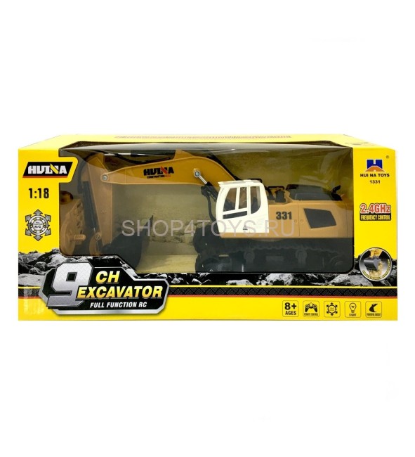 Радиоуправляемый экскаватор HUI NA TOYS масштаб 1:18 - HN1331 Радиоуправляемый экскаватор HUI NA TOYS масштаб 1:18 - HN1331