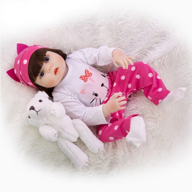 Реборн силиконовая девочка Ульянка