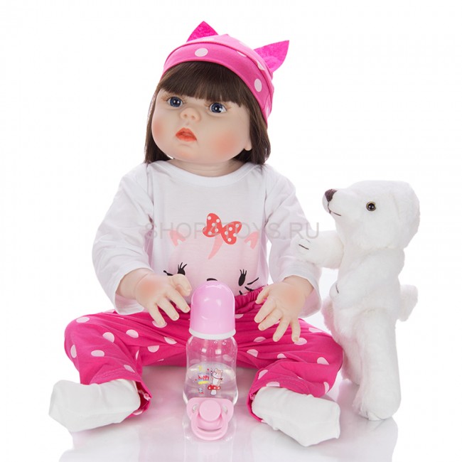 Реборн силиконовая девочка Ульянка