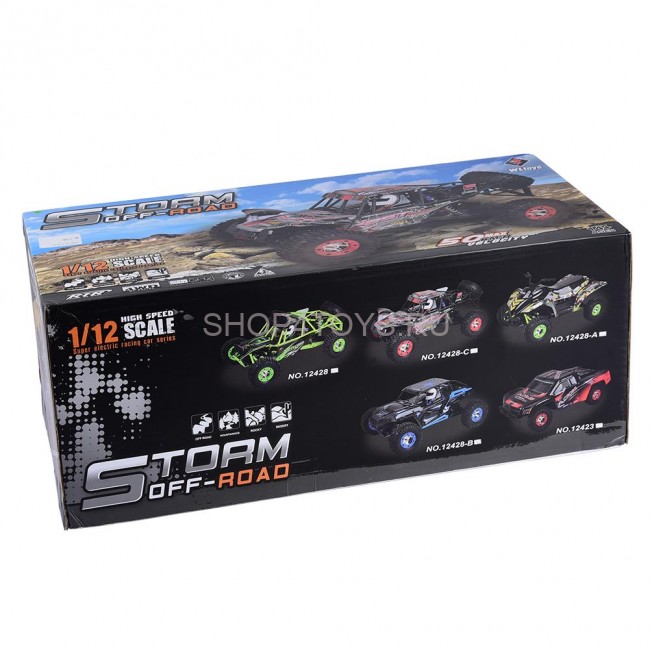 Радиоуправляемый Дезерт-багги WLToys 4WD 1:12 2.4G - WLT-12427 Радиоуправляемый Дезерт-багги WLToys 4WD 1:12 2.4G - WLT-12427