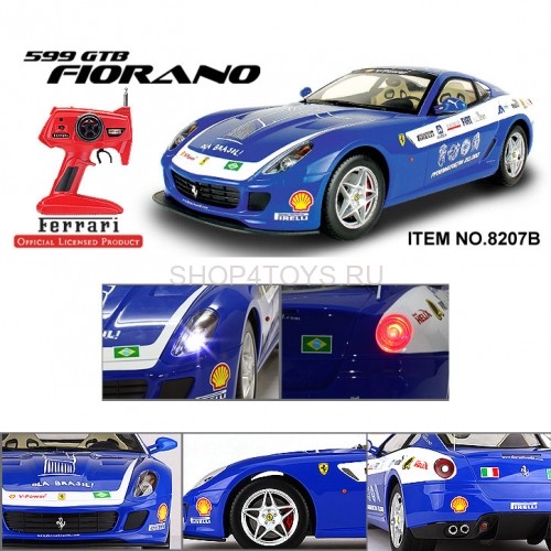 Радиоуправляемая машина MJX Ferrari 599 GTB Fiorano PANAMERICAN 1:10 - 8207B