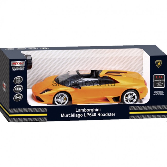 Радиоуправляемая машина Ламборджини MJX Lamborghini Murcielago LP640 Roadster 1:14 - 8537