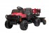 Детский электромобиль Bettyma квадроцикл с прицепом 2WD 12V - BDM0926-RED