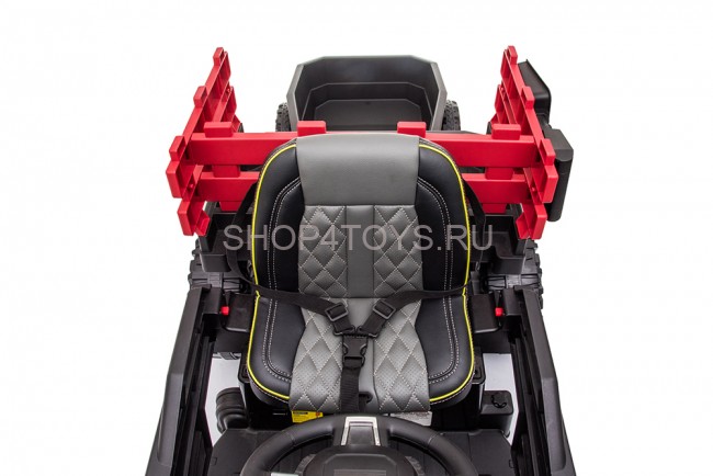 Детский электромобиль Bettyma квадроцикл с прицепом 2WD 12V - BDM0926-RED