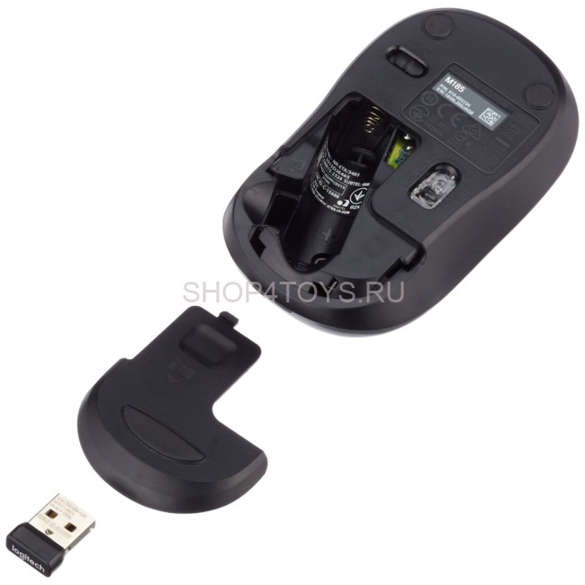 Беспроводная мышь Logitech M185 Grey - 910-002252 Беспроводная мышь Logitech M185 Grey - 910-002252