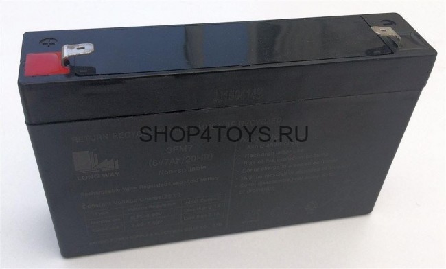 Аккумулятор для электромобиля 6V7Ah/20Hr - LW-3FM7 Аккумулятор для электромобиля 6V7Ah/20Hr - LW-3FM7