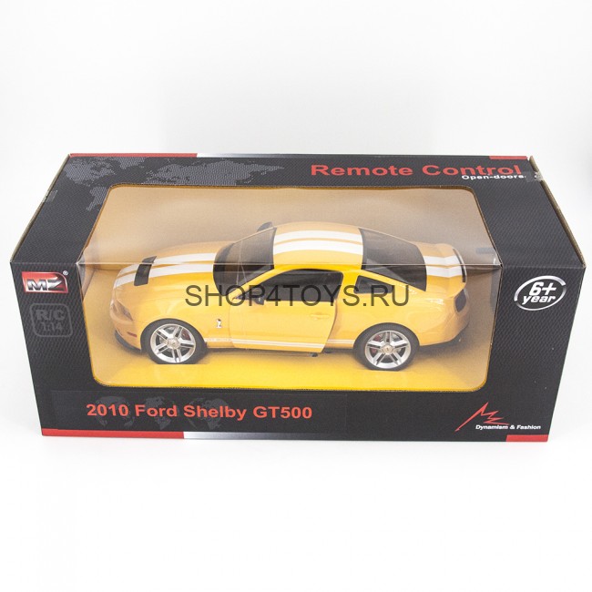Радиоуправляемая машина Форд MZ Ford Mustang GT500 Yellow 1:14 - 2270J-Y Радиоуправляемая машина Форд MZ Ford Mustang GT500 Yellow 1:14 - 2270J-Y