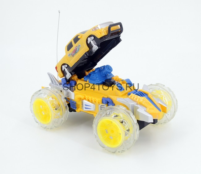 Радиоуправляемый желтый джип с водяной пушкой - 333-SS03