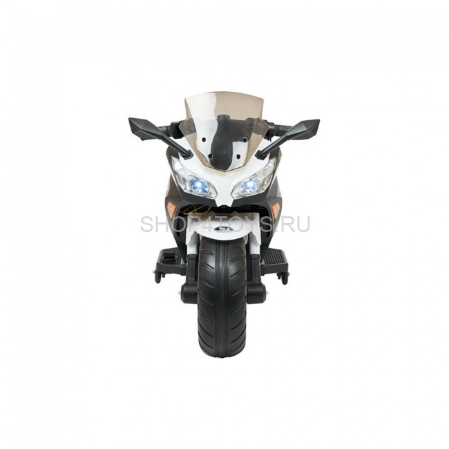 Детский электромотоцикл Kawasaki Ninja (12V, EVA, спидометр, ручка газа) - DLS07-WHITE Детский электромотоцикл Kawasaki Ninja (12V, EVA, спидометр, ручка газа) - DLS07-WHITE