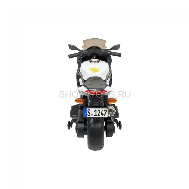 Детский электромотоцикл Kawasaki Ninja (12V, EVA, спидометр, ручка газа) - DLS07-WHITE Детский электромотоцикл Kawasaki Ninja (12V, EVA, спидометр, ручка газа) - DLS07-WHITE