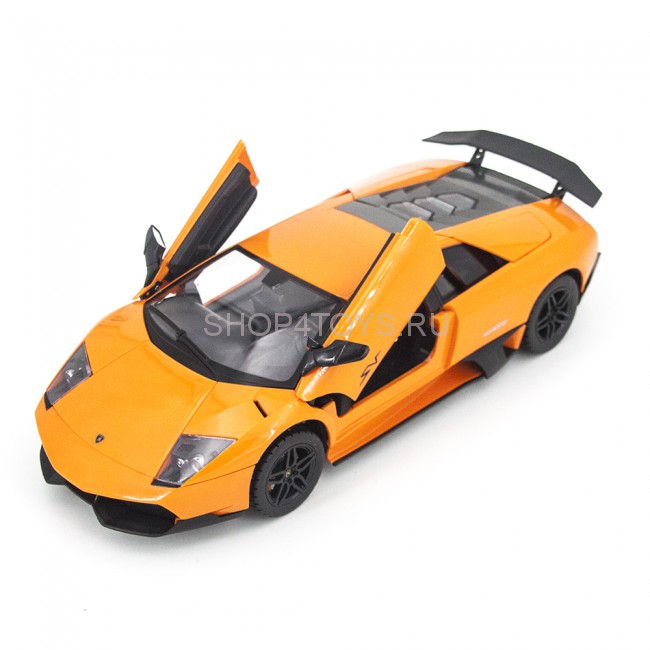 Радиоуправляемая машина MZ Lamborghini Murcielago LP670-4 SV Orange 1:14, открываются двери и капот - MZ-2215J Радиоуправляемая машина MZ Lamborghini Murcielago LP670-4 SV Orange 1:14, открываются двери и капот - MZ-2215J