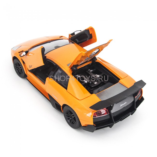 Радиоуправляемая машина MZ Lamborghini Murcielago LP670-4 SV Orange 1:14, открываются двери и капот - MZ-2215J Радиоуправляемая машина MZ Lamborghini Murcielago LP670-4 SV Orange 1:14, открываются двери и капот - MZ-2215J