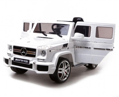Детский электромобиль Mercedes Benz G63 LUXURY 2.4G - White - HL168-LUX-W Детский электромобиль Mercedes Benz G63 LUXURY 2.4G - White - HL168-LUX-W