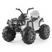 Детский квадроцикл Grizzly ATV White 12V с пультом управления 2.4G- BDM0906 Детский квадроцикл Grizzly ATV White 12V с пультом управления 2.4G- BDM0906