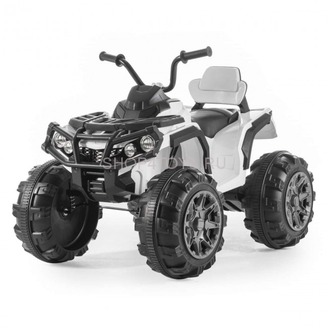Детский квадроцикл Grizzly ATV White 12V с пультом управления 2.4G- BDM0906 Детский квадроцикл Grizzly ATV White 12V с пультом управления 2.4G- BDM0906