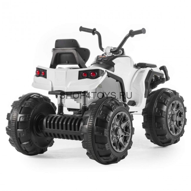 Детский квадроцикл Grizzly ATV White 12V с пультом управления 2.4G- BDM0906 Детский квадроцикл Grizzly ATV White 12V с пультом управления 2.4G- BDM0906