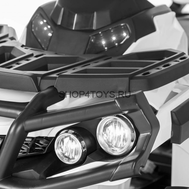 Детский квадроцикл Grizzly ATV White 12V с пультом управления 2.4G- BDM0906 Детский квадроцикл Grizzly ATV White 12V с пультом управления 2.4G- BDM0906
