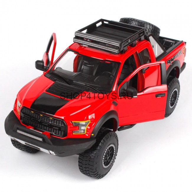 Металлическая модель Maisto Ford F-150 Partor Pickup Red 2017 1:24 - 32520 Металлическая модель Maisto Ford F-150 Partor Pickup Red 2017 1:24 - 32520