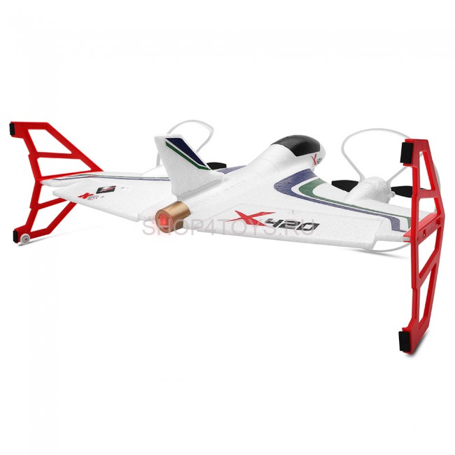 Радиоуправляемый самолет WL Toys X420 VTOL RTF 2.4G - X420 Радиоуправляемый самолет WL Toys X420 VTOL RTF 2.4G - X420