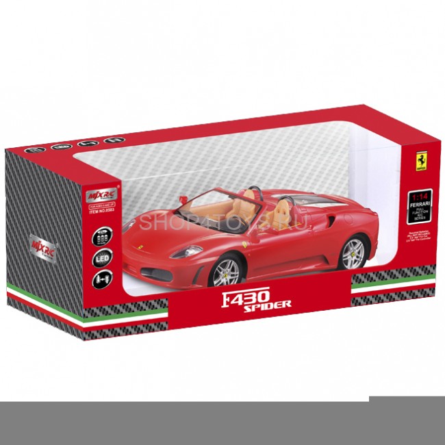 Радиоуправляемая машина MJX R/C Ferrari F430 Spider 1:14 - 8503 Радиоуправляемая машина MJX R/C Ferrari F430 Spider 1:14 - 8503