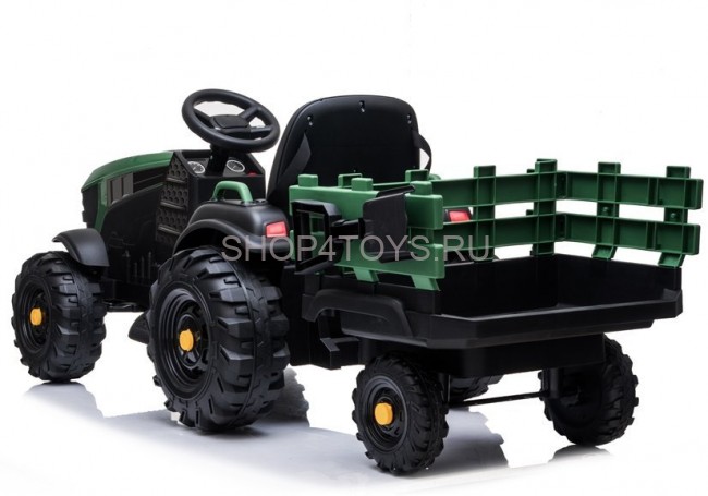 Детский электромобиль Bettyma трактор с прицепом 2WD 12V - BDM0925-GREEN Детский электромобиль Bettyma трактор с прицепом 2WD 12V - BDM0925-GREEN
